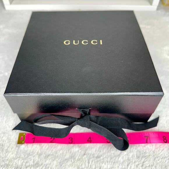 GUCCI GG print Box, Beautiful RARE shopping bag AND envelope gift set - Picture 11 of 15